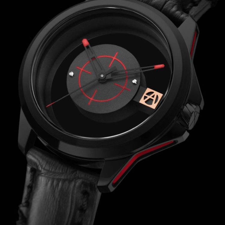 ArtyA Watch Son of a Gun Target Classic 1 Black PVD Limited Edition - Black