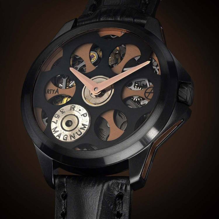 ArtyA Watch Son of a Gun Russian Roulette A1 Black & ArtyOr Limited Edition - Black