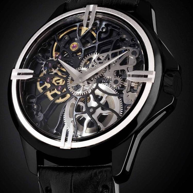 ArtyA Watch Son of Gears Dark Shams Steel Target Limited Edition - Black