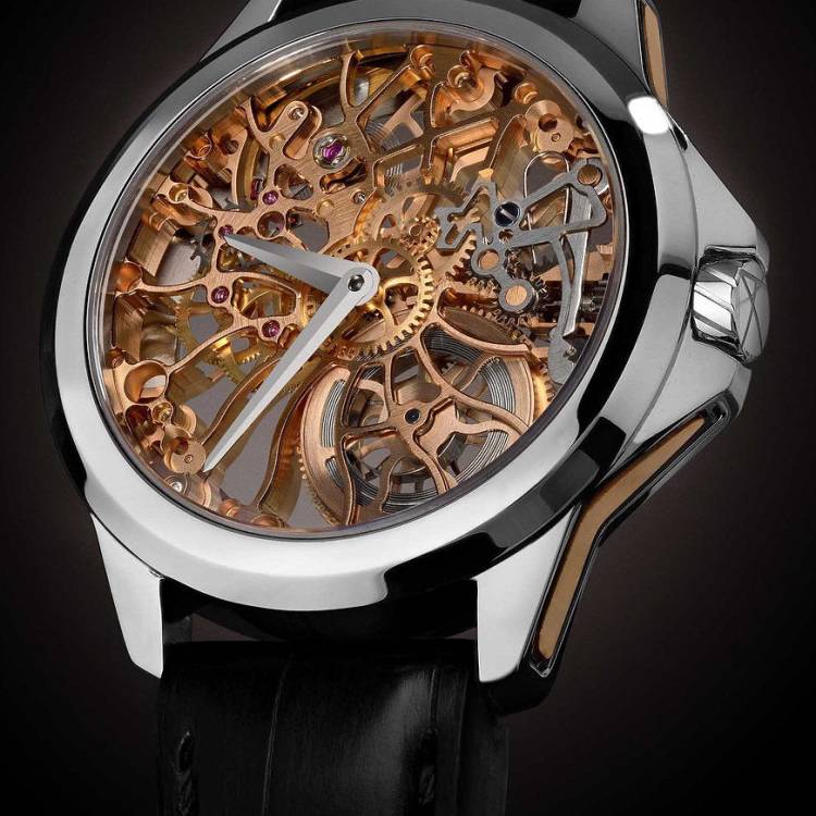 ArtyA Watch Son of Gears Golden Shams Limited Edition - Black