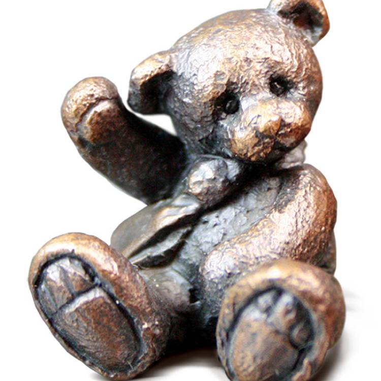 Art In Bronze Milo Bear Figurine