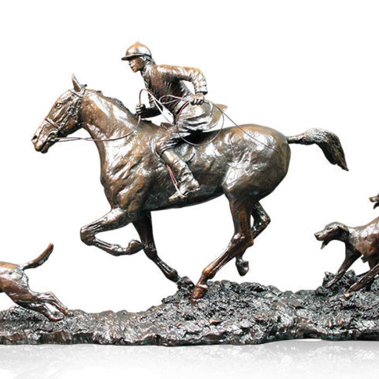Art In Bronze Open Fields Bronze Figurine