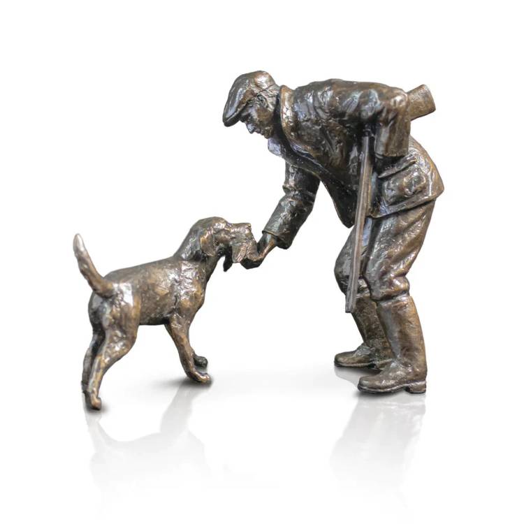 Art In Bronze Safe Retrieve Labrador Figurine