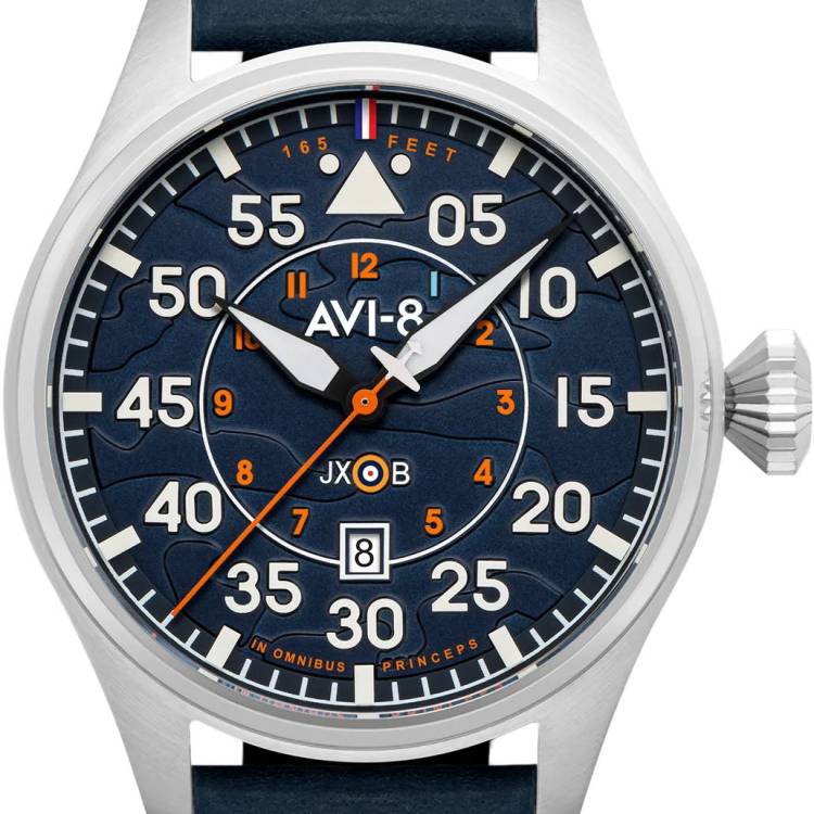 AVI-8 Watch Hawker Hurricane Clowes Automatic - Blue