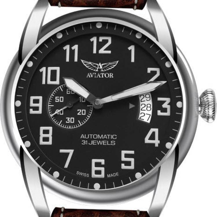 Aviator Watch Bristol Scout - Black
