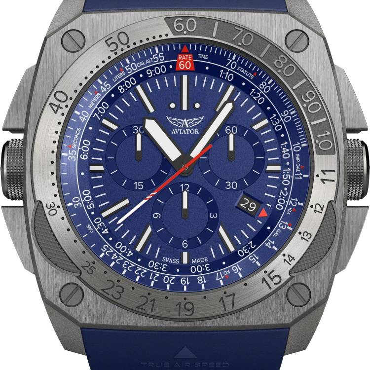 Aviator Watch MIG-29 SMT Chrono - Blue