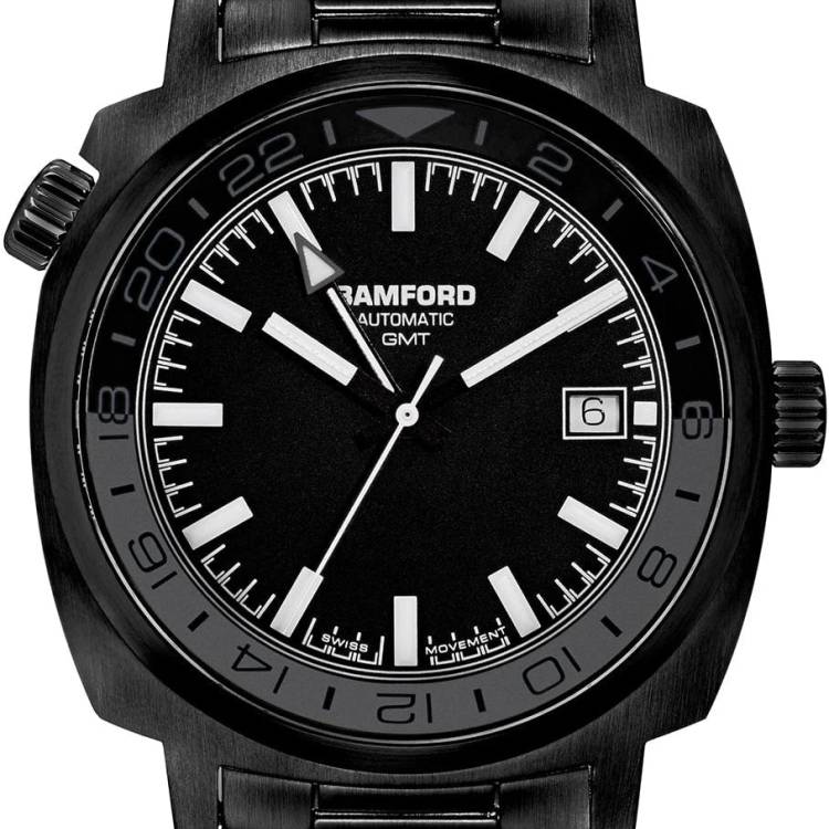 Bamford Watch GMT Black Predator - Black