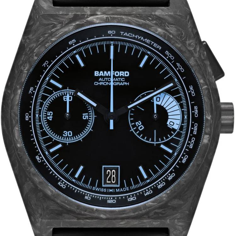 Bamford Watch B347 Aqua Blue
