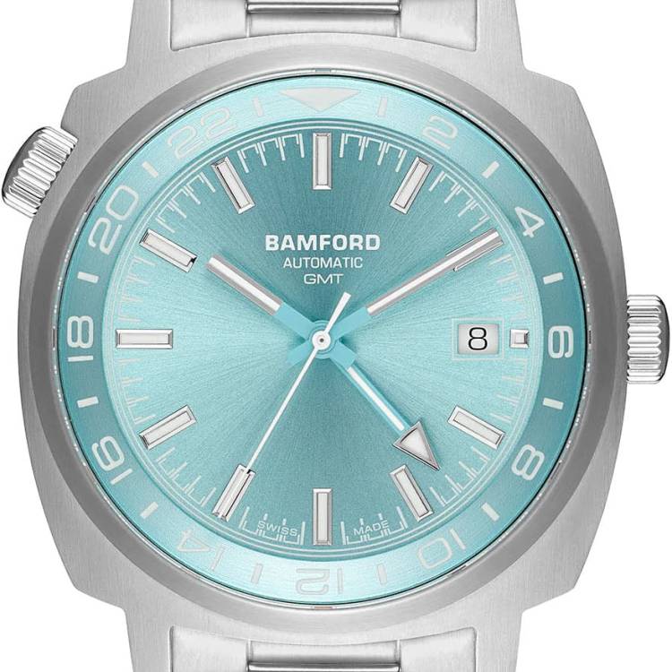 Bamford Watch GMT Steel Glacier