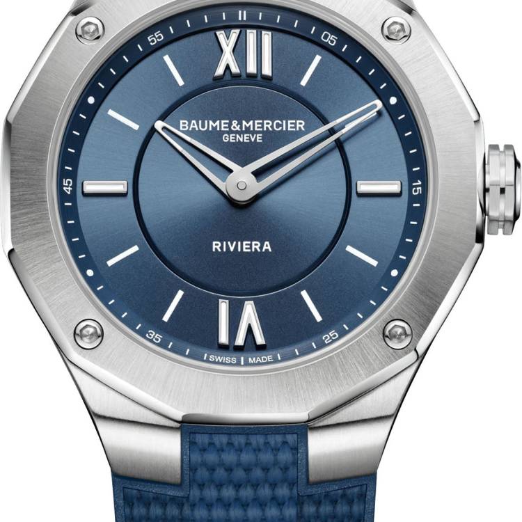 Baume et Mercier Watch Riviera Quartz - Blue