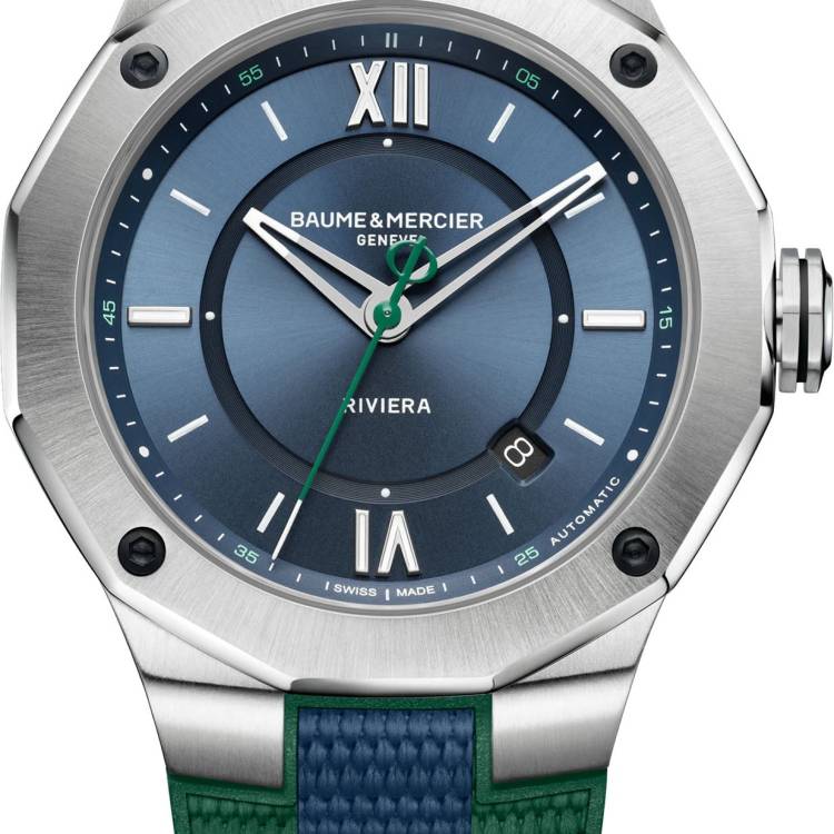Baume et Mercier Watch Riviera Automatic - Blue