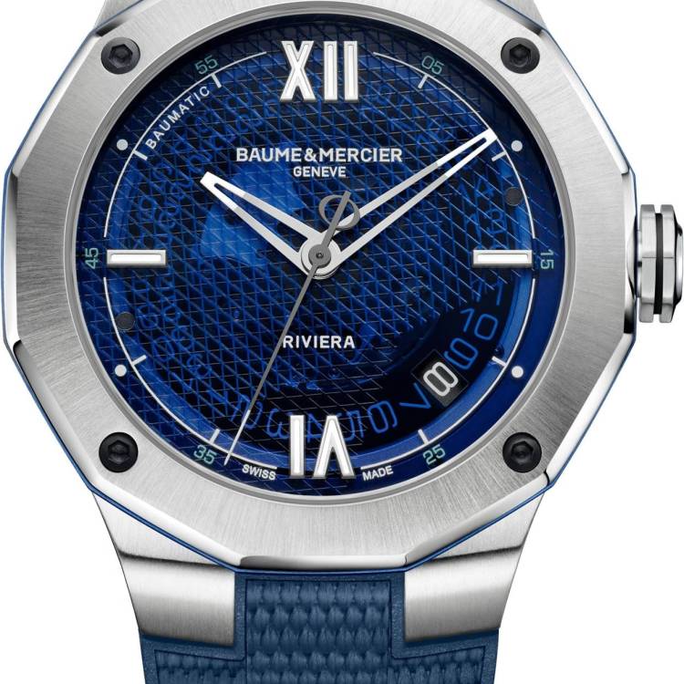 Baume et Mercier Watch Riviera Baumatic - Blue