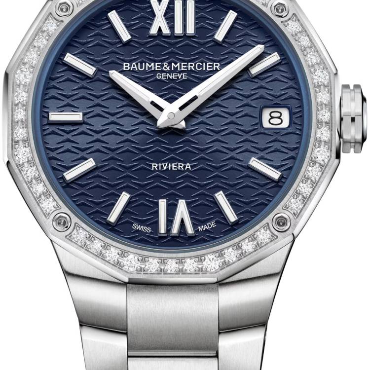 Baume et Mercier Watch Riviera Quartz Diamond Ladies