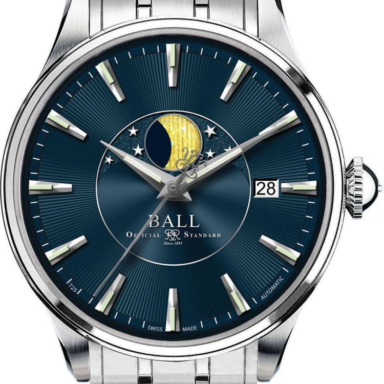 Ball Watch Company Trainmaster Moon Phase