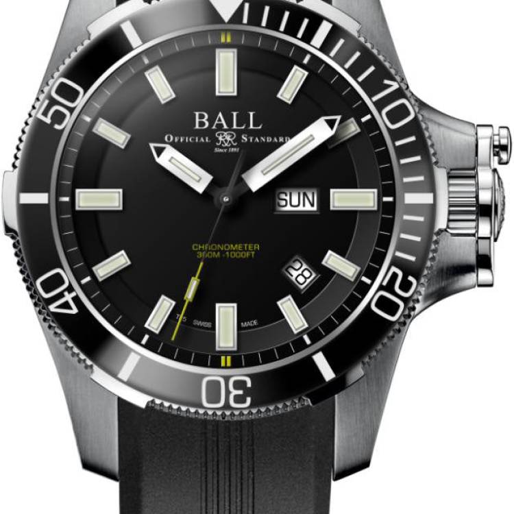 Ball Watch Company Engineer Hydrocarbon Submarine Warfare Ceramic - Black