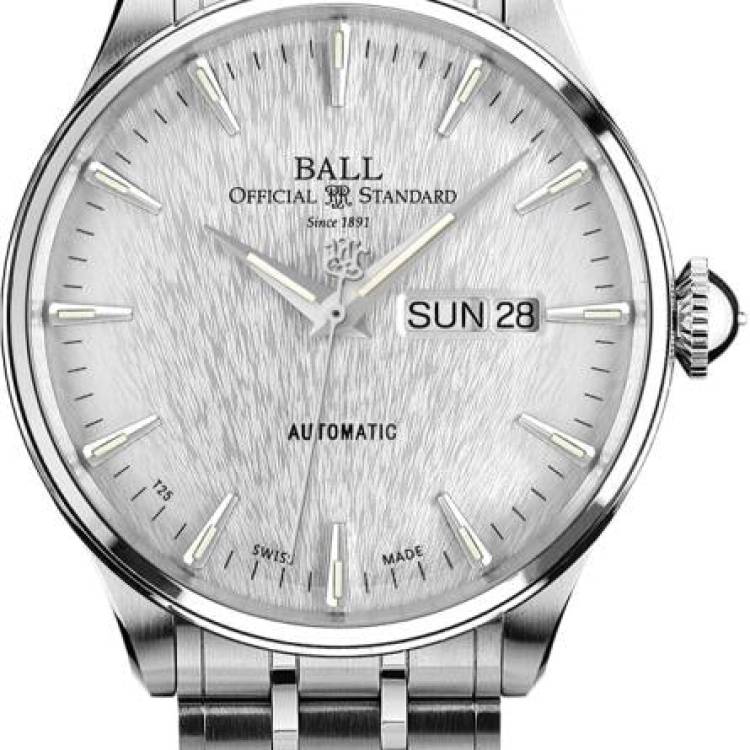 Ball Watch Company Trainmaster Eternity - Silver