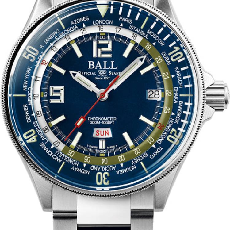 Ball Watch Company Engineer Master II Diver Worldtime Limited Edition