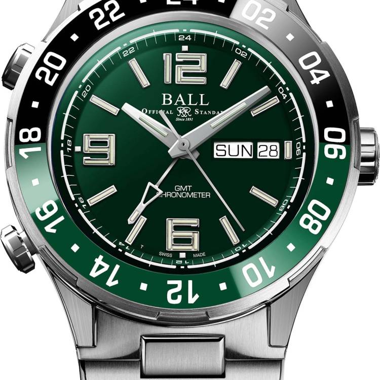 Ball Watch Company Roadmaster Marine GMT Limited Edition - Green