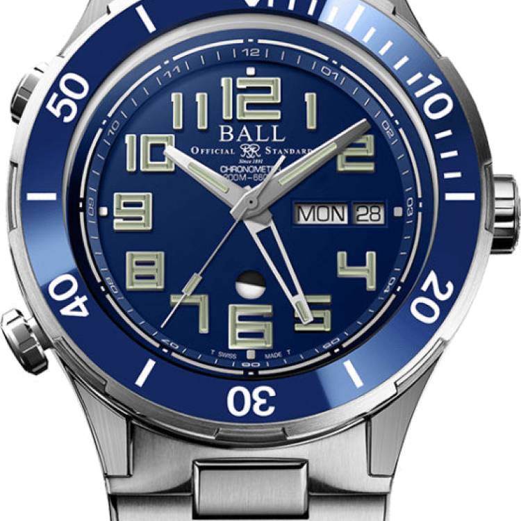Ball Watch Company Roadmaster Vanguard II Limited Edition - Blue