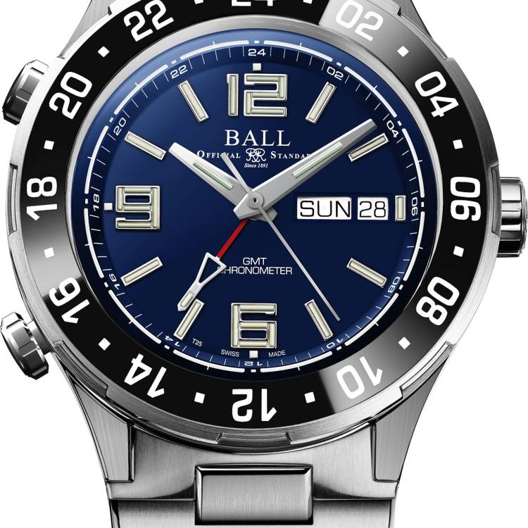 Ball Watch Company Roadmaster Marine GMT Limited Edition - Blue