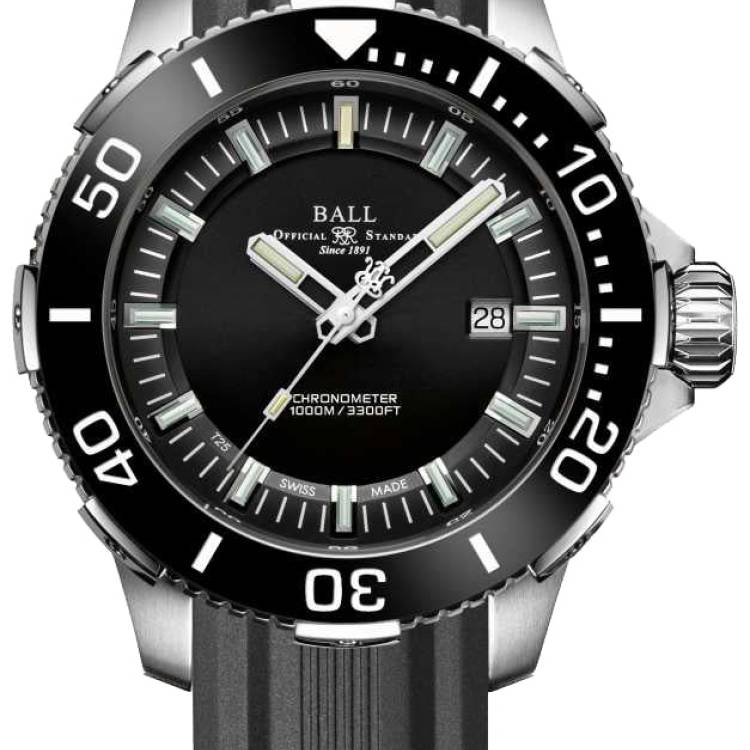 Ball Watch Company Engineer Hydrocarbon DeepQuest II Ceramic - Black