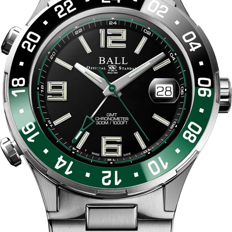 Ball Watch Company Roadmaster Pilot GMT Pilot GMT Limited Edition - Black