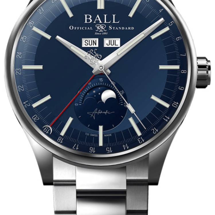 Ball Watch Company Engineer II Moon Calendar Limited Edition - Blue