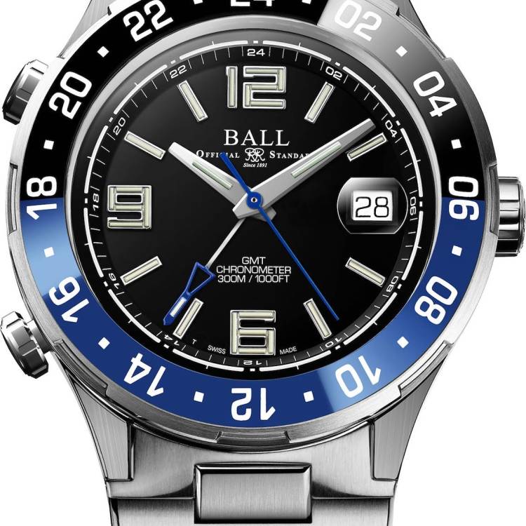 Ball Watch Company Roadmaster Pilot GMT Limited Edition - Black
