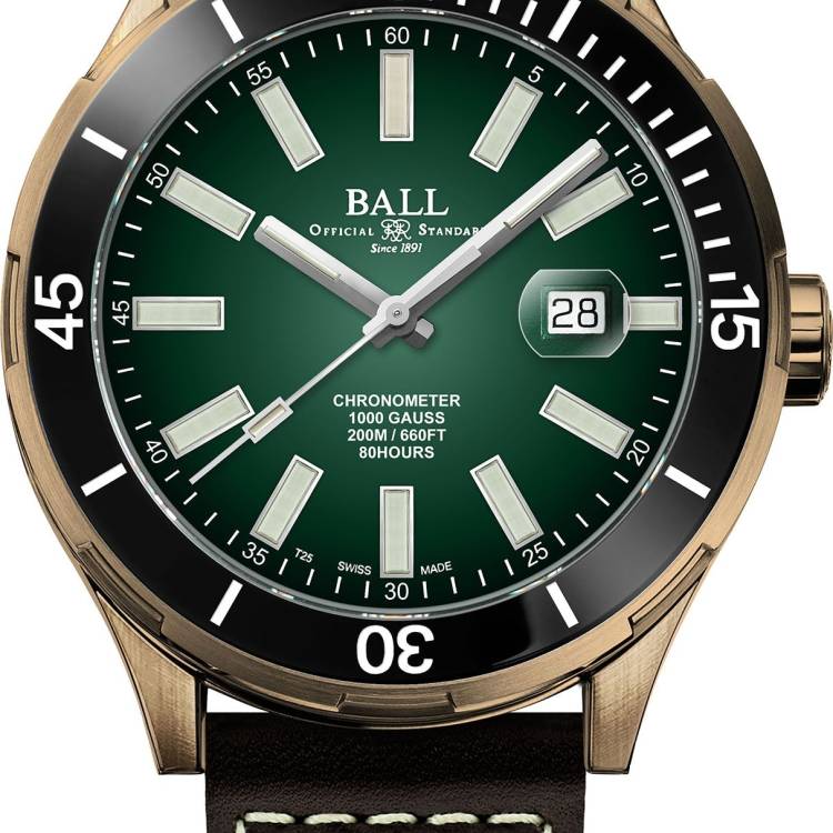 Ball Watch Company Roadmaster M Marvelight Limited Edition Bronze - Green