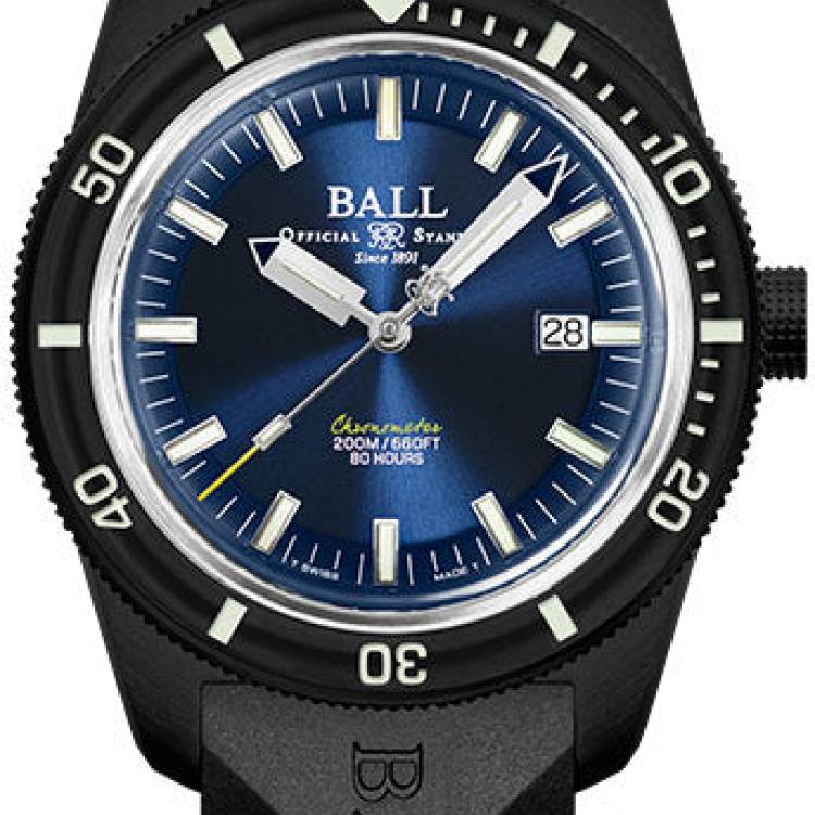 Ball Watch Company Engineer II Skindiver Heritage Manufacture Chronometer - Blue