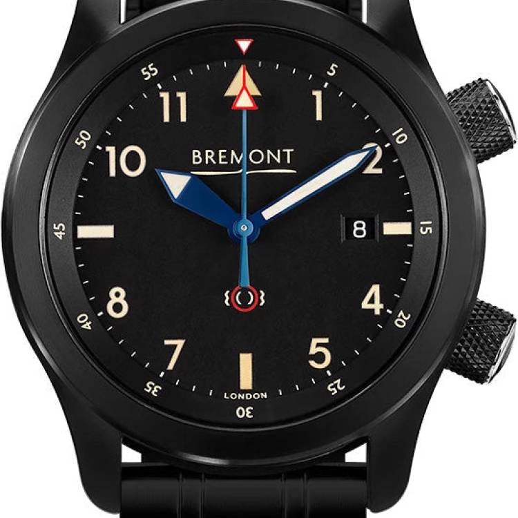 Bremont Watch U-2/51 Jet Bracelet - Black