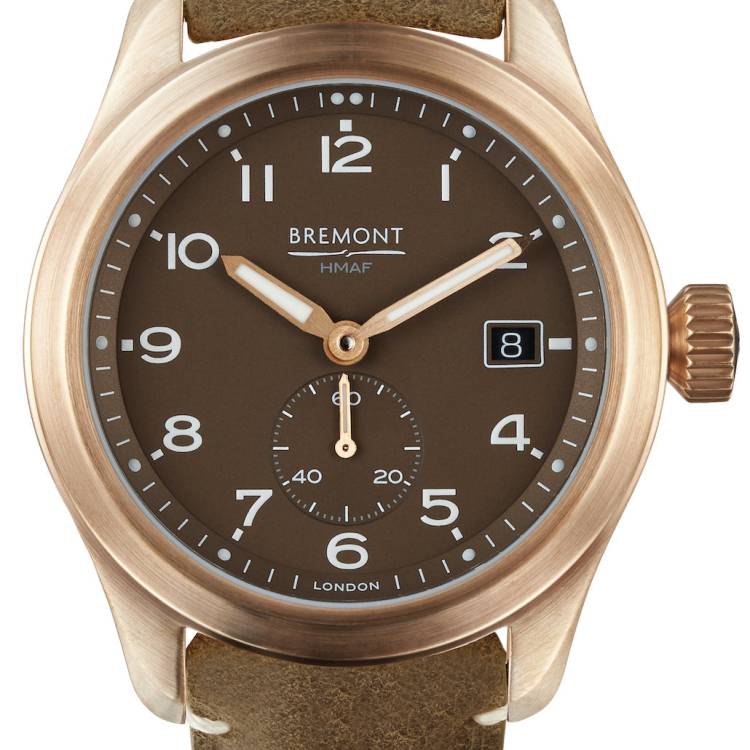 Bremont Watch Armed Forces Broadsword Bronze Tobacco - Brown