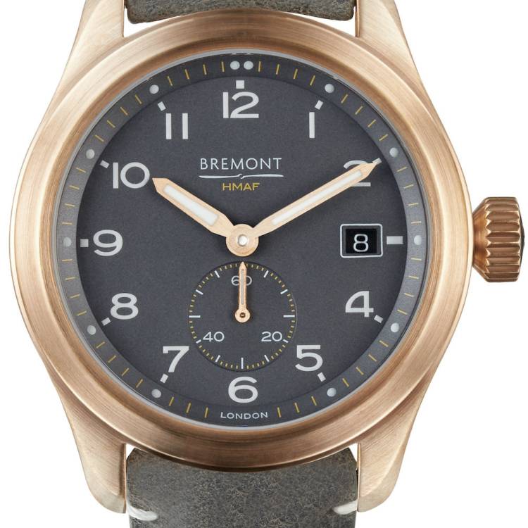 Bremont Watch Armed Forces Broadsword Bronze Slate - Grey