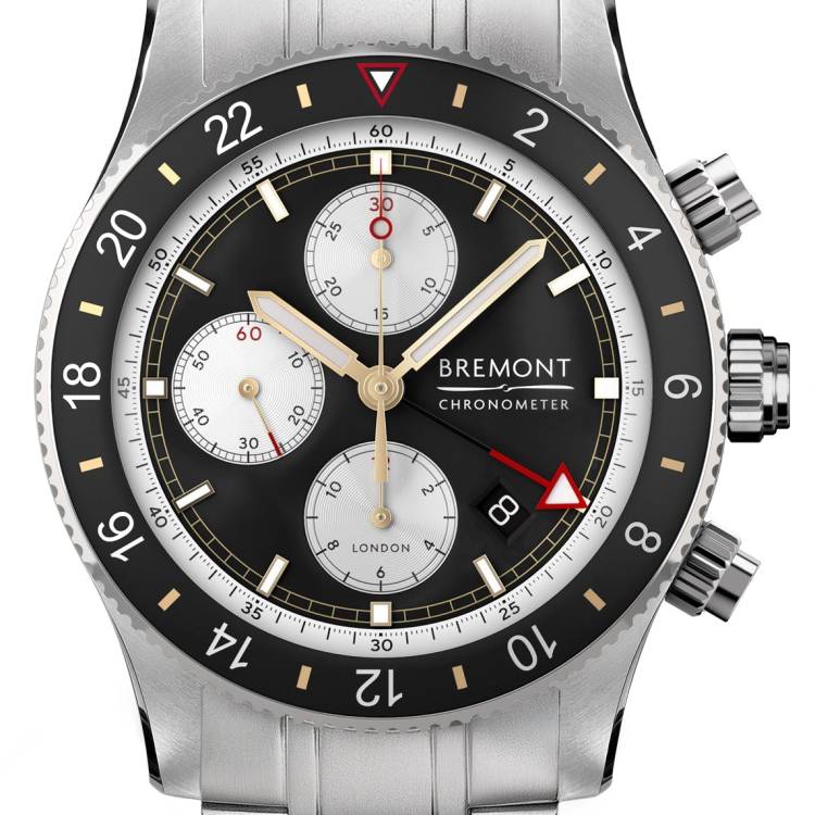 Bremont Watch Supermarine Chrono Bracelet - Black