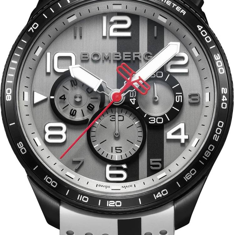 Bomberg Watch Bolt-68 Racing - Grey
