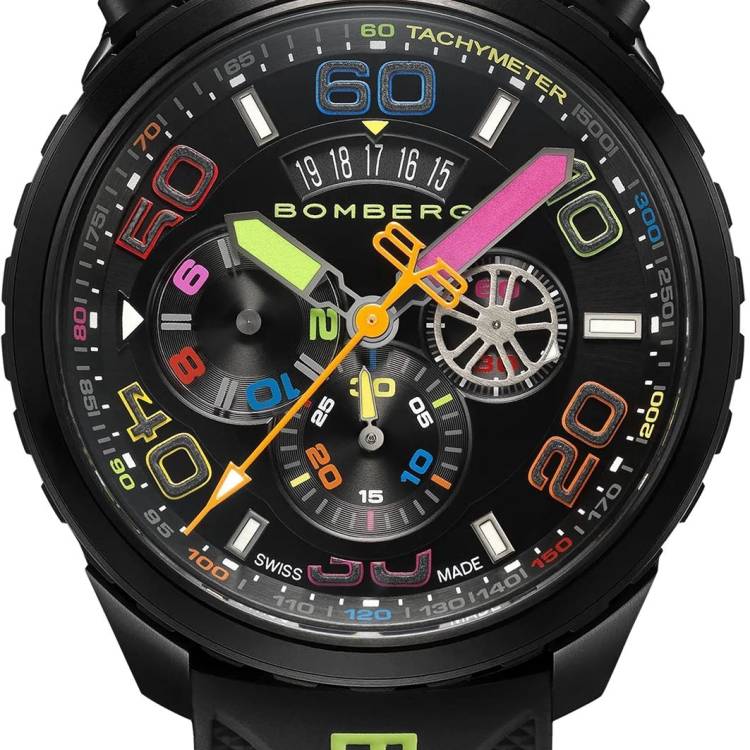 Bomberg Watch Bolt-68 Heritage Chroma - Black
