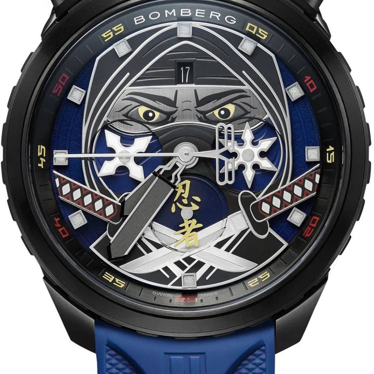 Bomberg Watch Bolt-68 Ninja Blue Limited Edition