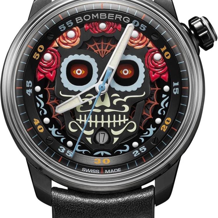 Bomberg Watch BB-01 Auto Mariachi Black Limited Edition - Black