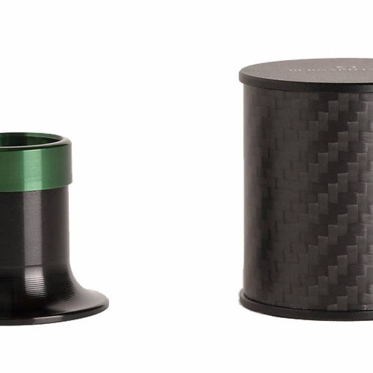 Bernard Favre Watchmakers Eye Loupe Green Tool Black Aluminium With Carbon - Green