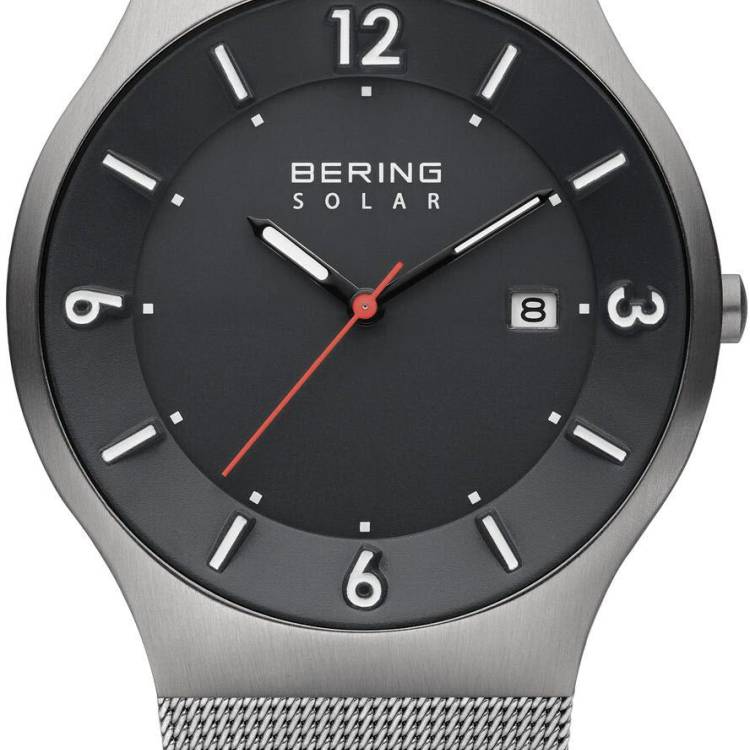 Bering Watch Solar Mens - Grey
