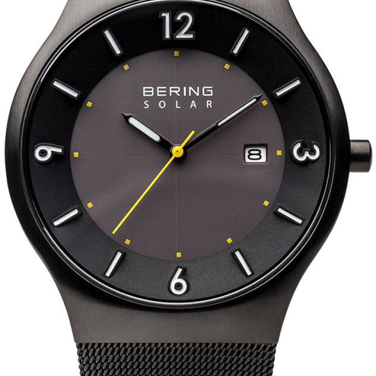 Bering Watch Slim Solar - Black