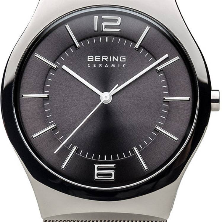 Bering Watch Ceramic Mens - Grey