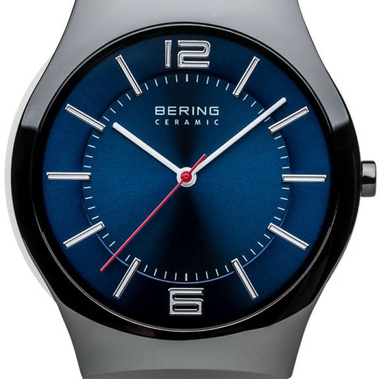 Bering Watch Ceramic Mens - Blue