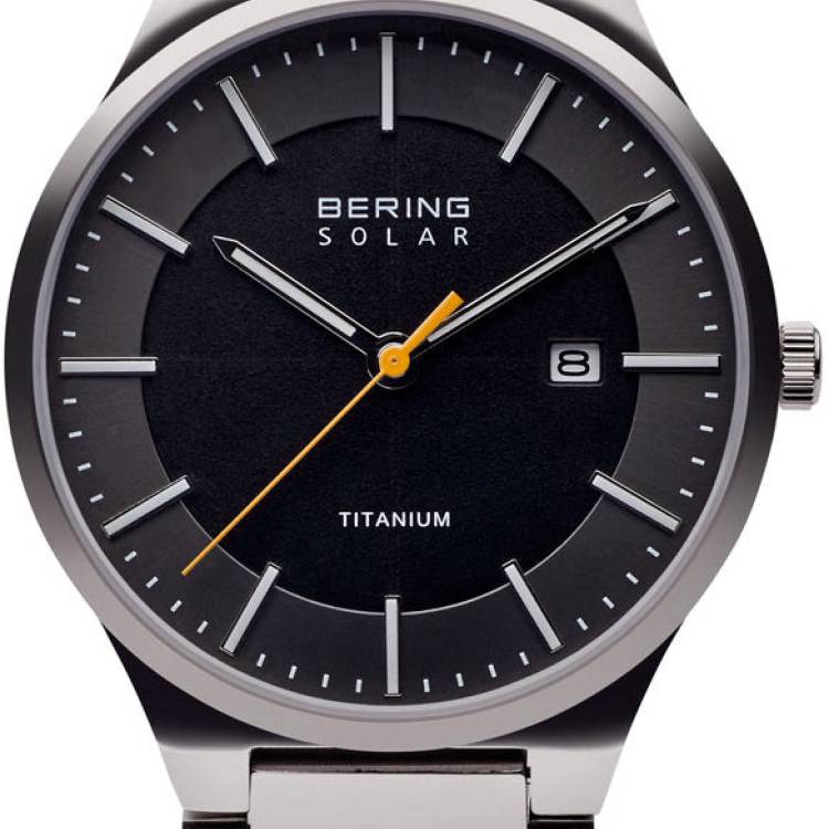 Bering Watch Solar Mens - Black