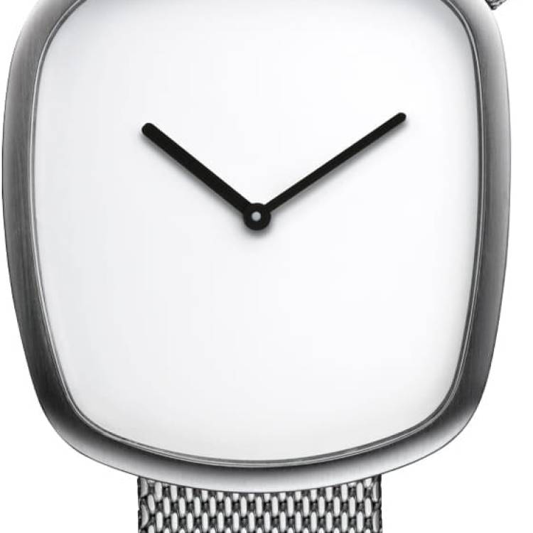Bering Watch Pebble Unisex - Silver