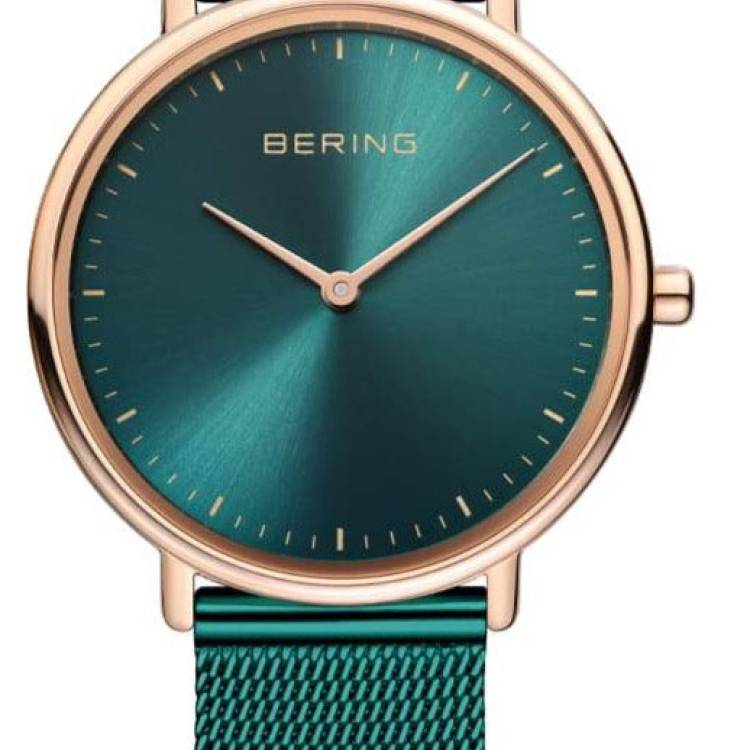 Bering Watch Ultra Slim Ladies - Green