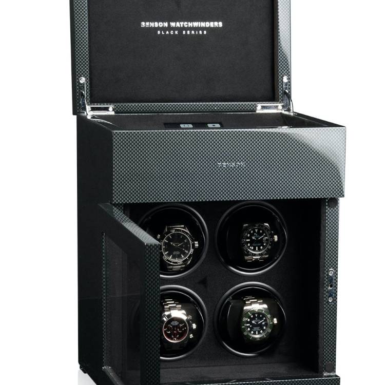 Benson Watch Winder Black Series 4.16 CF Carbon - Black