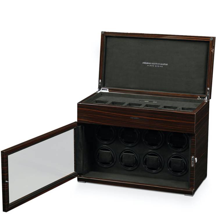 Benson Watch Winder Black Series 8.16 MA Macassar - Brown