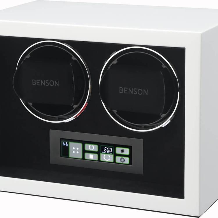 Benson Watch Winder Compact Double 2.WS White - Black