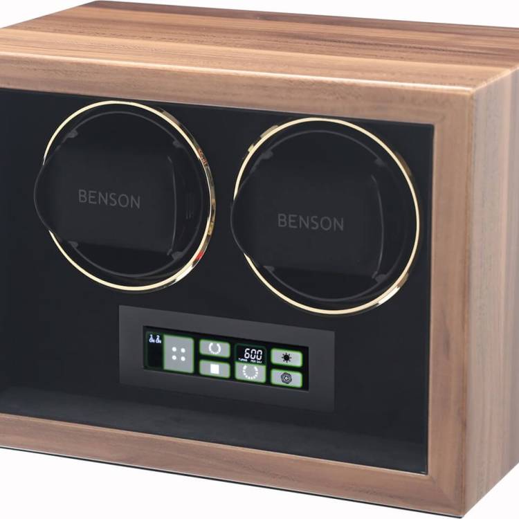 Benson Watch Winder Compact Double 2.WAG Brown - Black